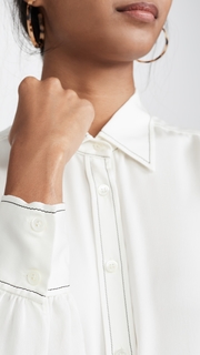 FRAME 70s Contrast Stitch Shirt