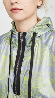 Natasha Zinko Printed Hooded Sport Jacket
