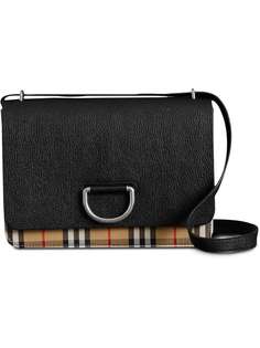 Burberry винтажная сумка в клетку