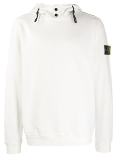 Stone Island худи с логотипом и шнурком