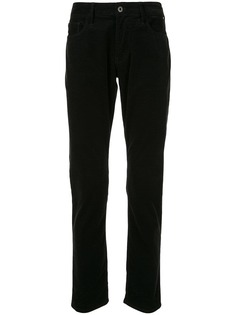 Emporio Armani прямые брюки средней посадки