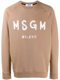 MSGM толстовка с логотипом