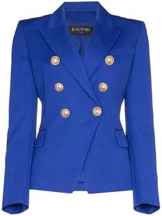 Balmain двубортный блейзер