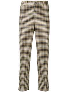 Closed checked trousers
