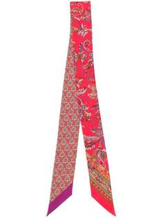 Salvatore Ferragamo silk paisley print scarf