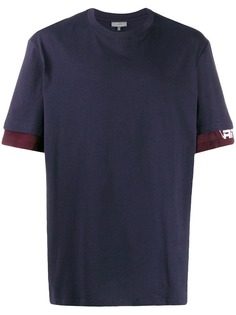 Lanvin футболка с двухслойными рукавами