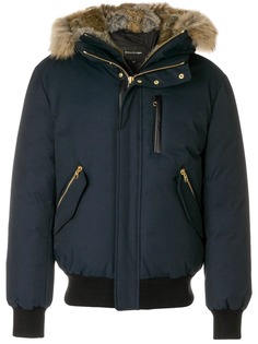 Mackage стеганый пуховик с капюшоном