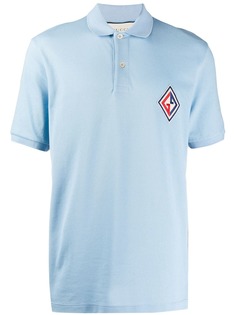 Gucci рубашка-поло с вышитым логотипом
