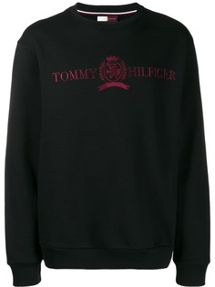 Tommy Hilfiger свитер с вышитым логотипом