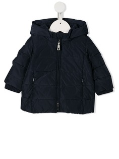 Monnalisa padded hooded jacket