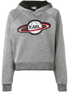 Karl Lagerfeld укороченное худи Karl