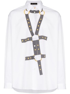 Versace рубашка с принтом