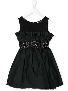 Monnalisa sleeveless embellished dress