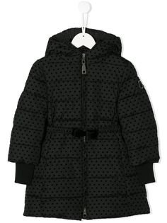 Monnalisa padded spotted coat