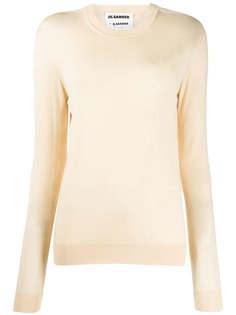 Jil Sander трикотажный джемпер классического кроя