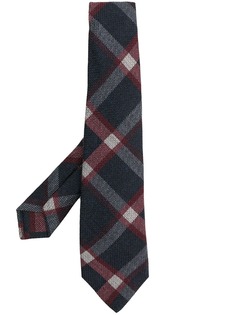 Kiton галстук в клетку