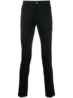 Balmain брюки скинни с нашивкой-логотипом