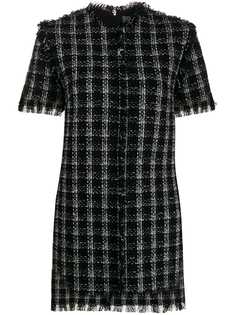 MSGM твидовое платье мини