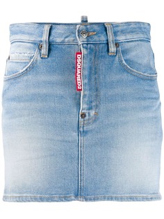 Dsquared2 классическая джинсовая юбка мини