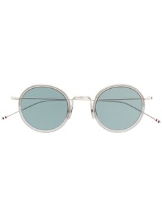 Thom Browne Eyewear солнцезащитные очки в круглой оправе
