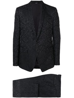 Dolce & Gabbana жаккардовый костюм-двойка с цветочным узором