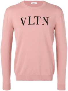 Valentino джемпер с логотипом VLTN