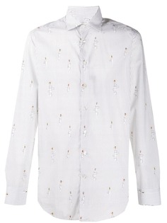 Etro рубашка в полоску
