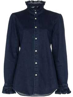 Eve Denim джинсовая рубашка с оборками