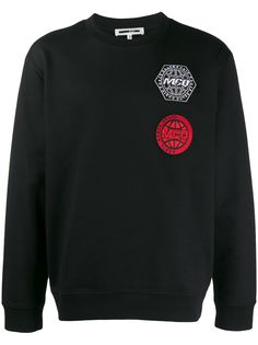 McQ Alexander McQueen толстовка с нашивкой-логотипом