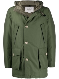 Woolrich пуховик с капюшоном