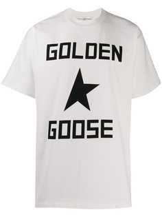 Golden Goose футболка с логотипом