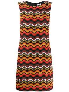 M Missoni geometric silk dress