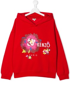 Kenzo Kids худи с принтом