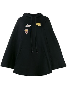 McQ Alexander McQueen embroidered logo patch hoodie