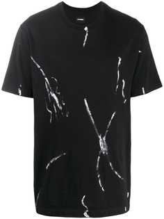 Les Hommes splash print T-shirt