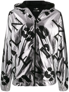 Plein Sport metallic logo jacket