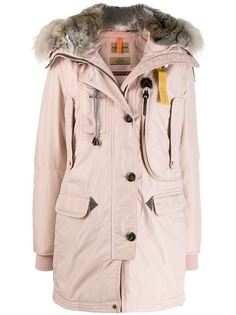 Parajumpers fur trim hood parka