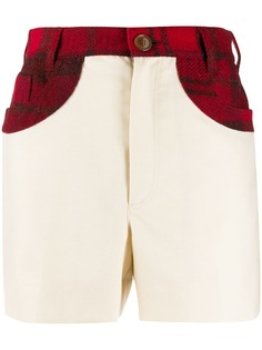 Vivienne Westwood Anglomania tartan pocket shorts
