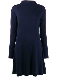 Allude fine knit shift dress