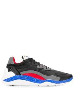 McQ Alexander McQueen colour blocked low top sneakers