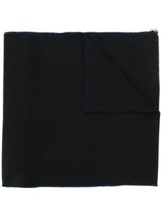 Lanvin embroidered logo scarf