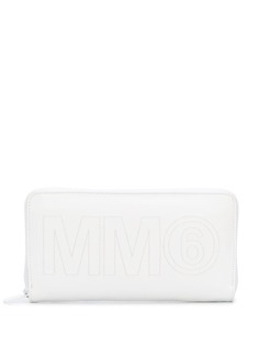 Mm6 Maison Margiela stitched logo wallet