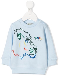 Kenzo Kids embroidered sweatshirt