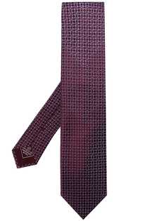 Brioni geometric pattern tie