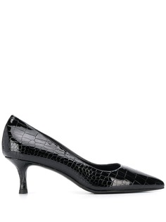 Albano croco embossed pumps