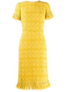 Ermanno Scervino fringed midi dress