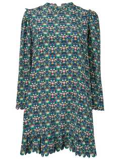 Horror Vacui платье с фестонами