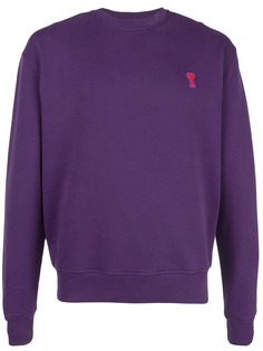 Ami Alexandre Mattiussi Ami De Coeur patch sweatshirt