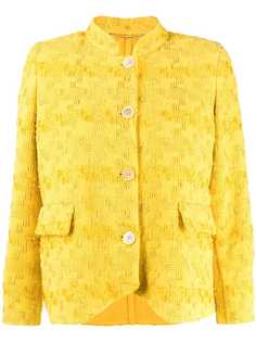 Ermanno Scervino embroidered fitted jacket