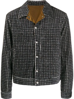 Emporio Armani куртка со сплошным принтом